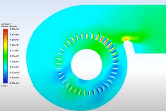 Moving Reference Frame in CFD CAE Simulation Services by 3D Engineering