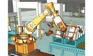 Robotics Simulation in Digital Manufacturing by 3D Engineering